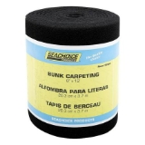 Seachoice 55983; Bunk Carpet 8-Inch x 12-Foot Black