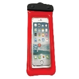 8" Red Watersports Waterproof Phone Holder