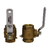 Groco IBV Bronze Full-Flow In-Line 1" Ball Valve