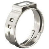 Seachoice 23441 Stainless-Steel Pinch Hose Clamps mm OD - Bag of 10
