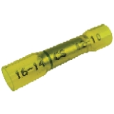 Seachoice 61411 Step Down 3-to-1 Heat Shrink Butt Connector, Marine Grade Heat-Shrinkable Butt Splices, Yellow, Pack of 10