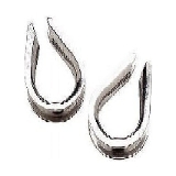 Seachoice 43431 SSl Wire Rope Thimble 1/2