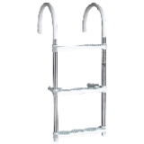 Seachoice Aluminum Boarding Ladder Steps in. Wide x 36 in. Tall