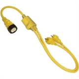 Marinco #RY504-2-30 Adapter Y 250V to 30A