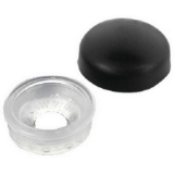 Seachoice Screw Caps Black Fits #10 & #12 MP7989SC